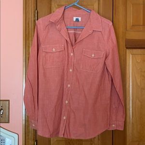 Pink old navy button down